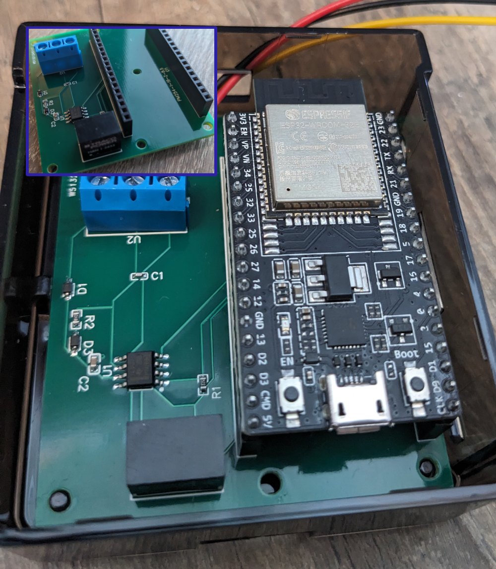 PCB in enclosure