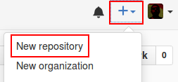 Github new repository