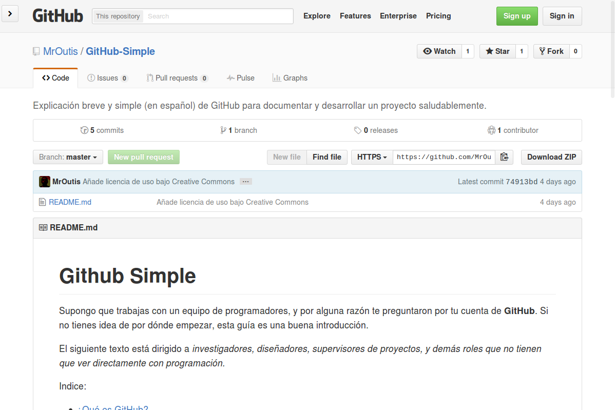 Repositorio de GitHub