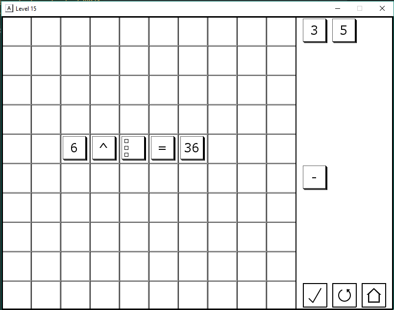 Level 15 Partial Solution