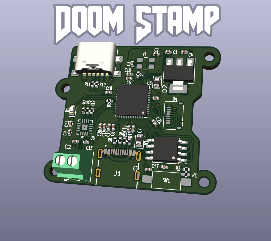 Rp2040-business card, from the project README