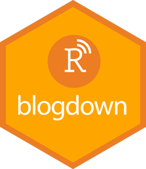 Logo for blogdown
