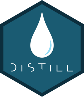 Logo for distill