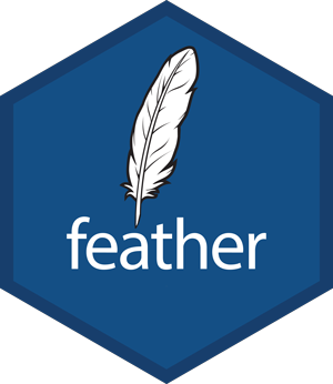 Logo for feather