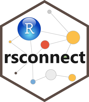 Logo for rsconnect