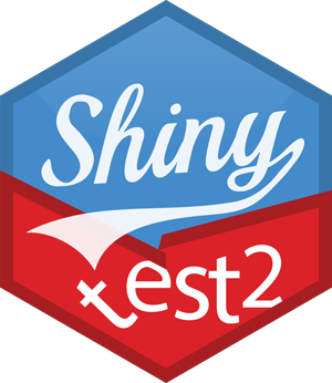 Logo for shinytest2