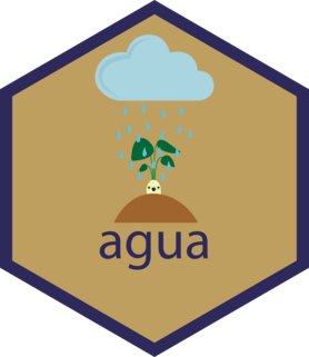 Logo for agua