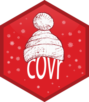 Logo for covr