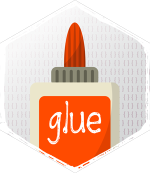 Logo for glue