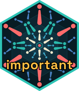 Logo for important