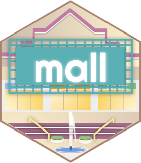 Logo for mall
