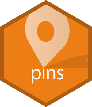 Logo for pins