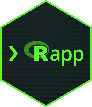 Logo for rapp