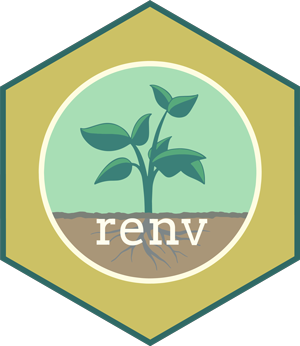 Logo for renv