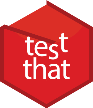 Logo for testthat