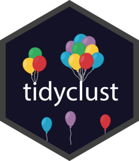 Logo for tidyclust