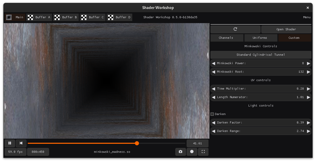 PGL Shadertoy