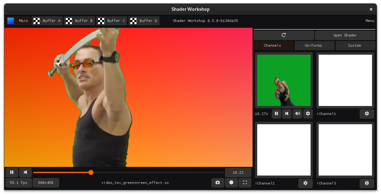 PGL Shadertoy