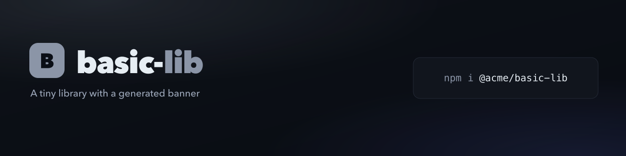 basic banner