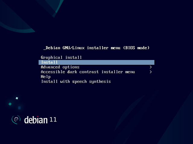 Debian installer