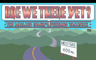 Are We There Yet - The Mallard Family's Puzzling Vacation