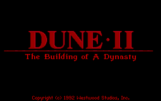 Dune 2 - The Building of a Dynasty