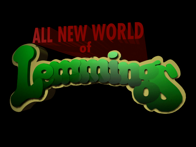 Lemmings 3 - All New World of Lemmings