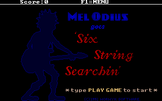 Mel Odius goes Six String Searchin'