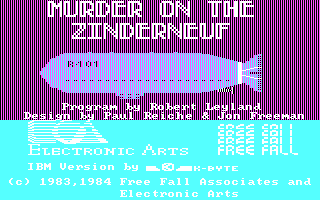 Murder on the Zinderneuf