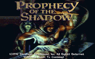 Prophecy of the Shadow