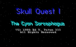 Skull Quest 1 - The Cyan Sarcophagus