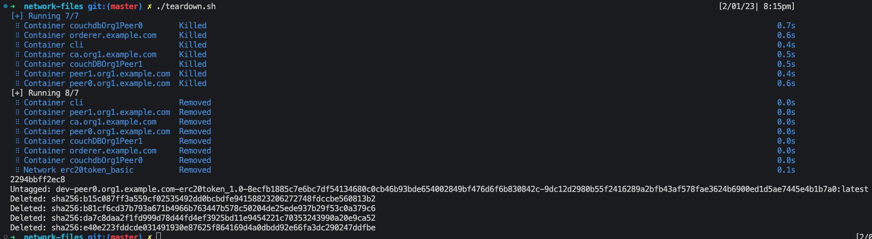 Network deployment