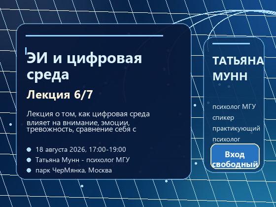 Эмоциональный интеллект и цифровая среда