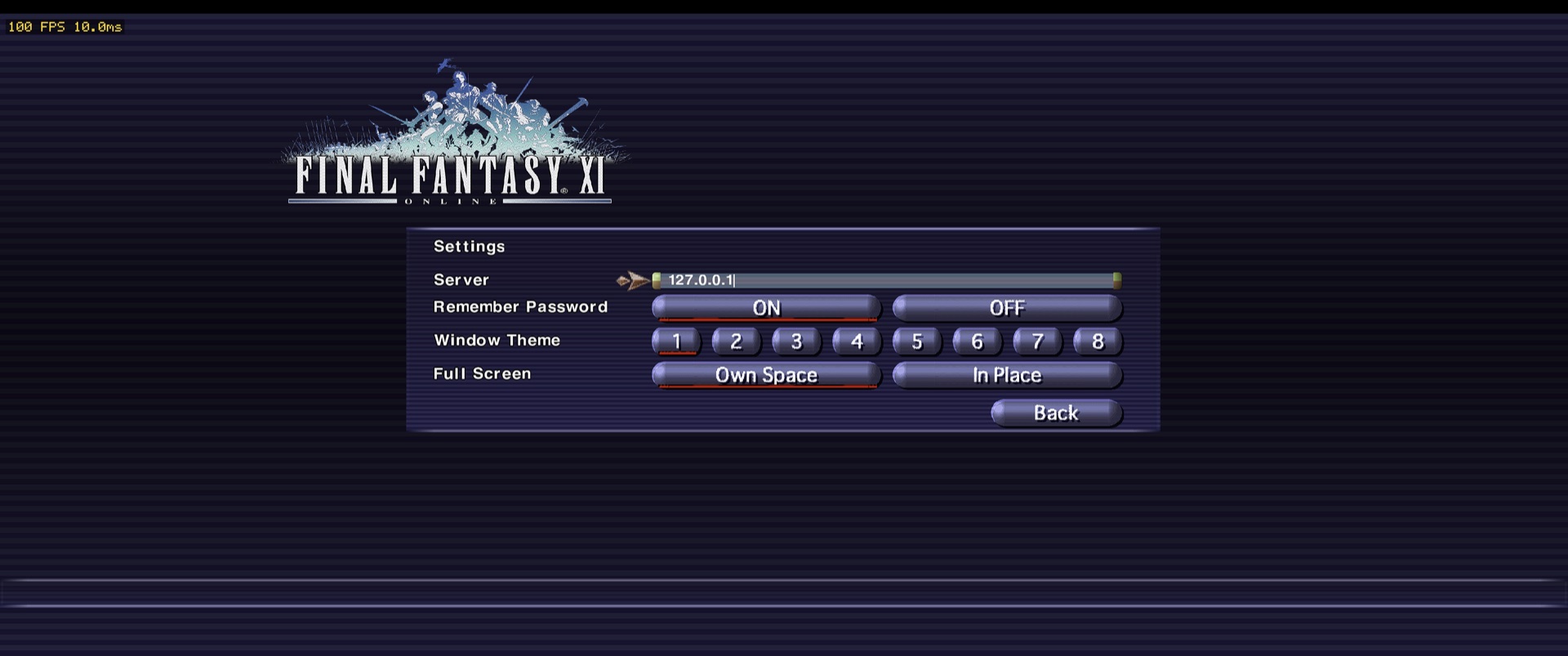 Sign-in settings