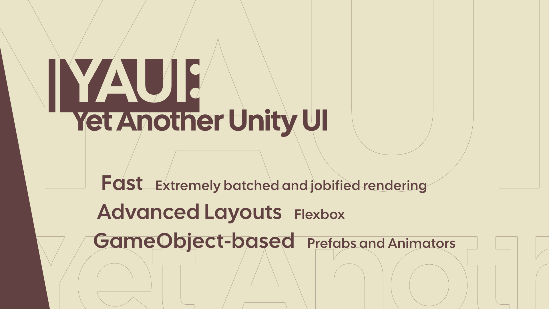 YAUI - Yet Another Unity UI