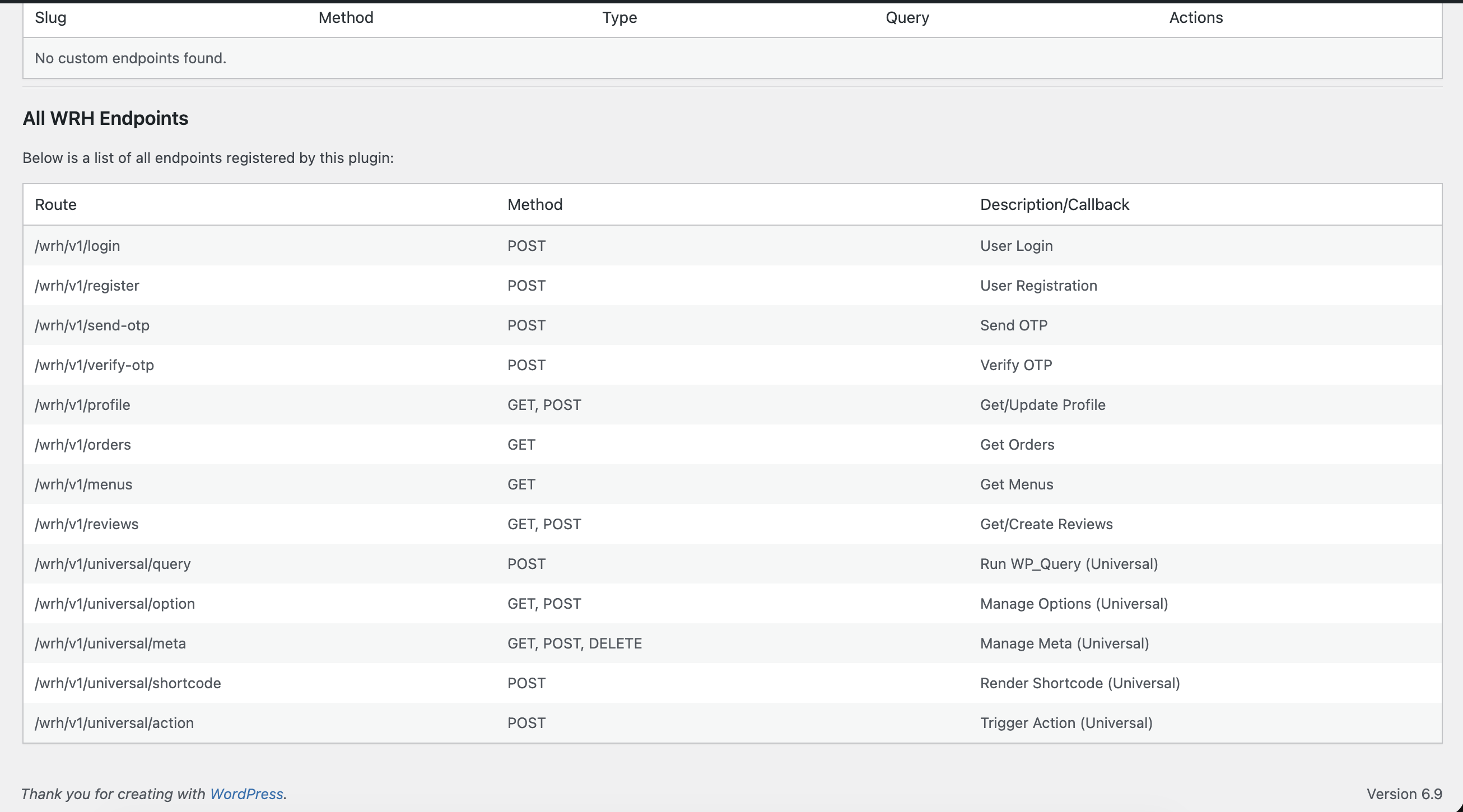 Endpoint Details