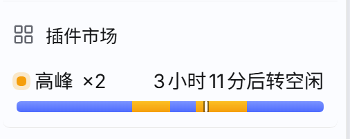 侧栏角标