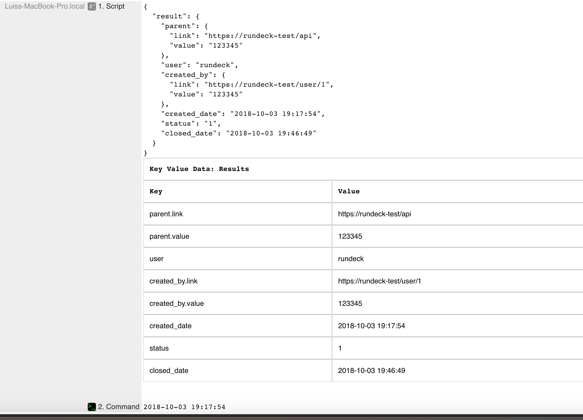 Jq Json Log Filter Rundeck