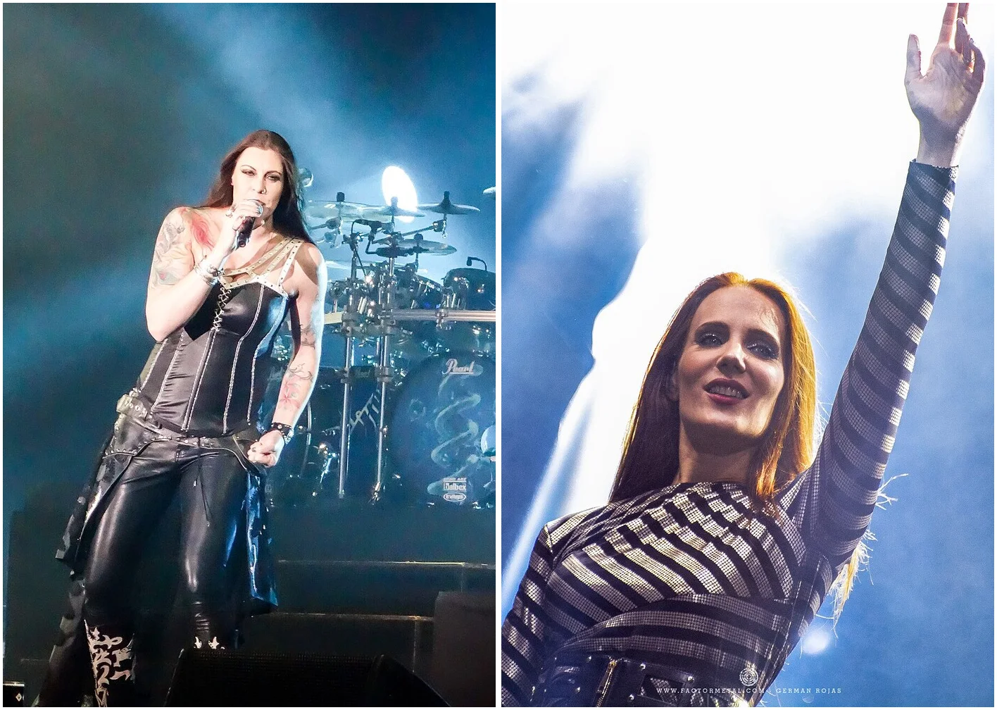 Floor Jansen 和 Simone Simons