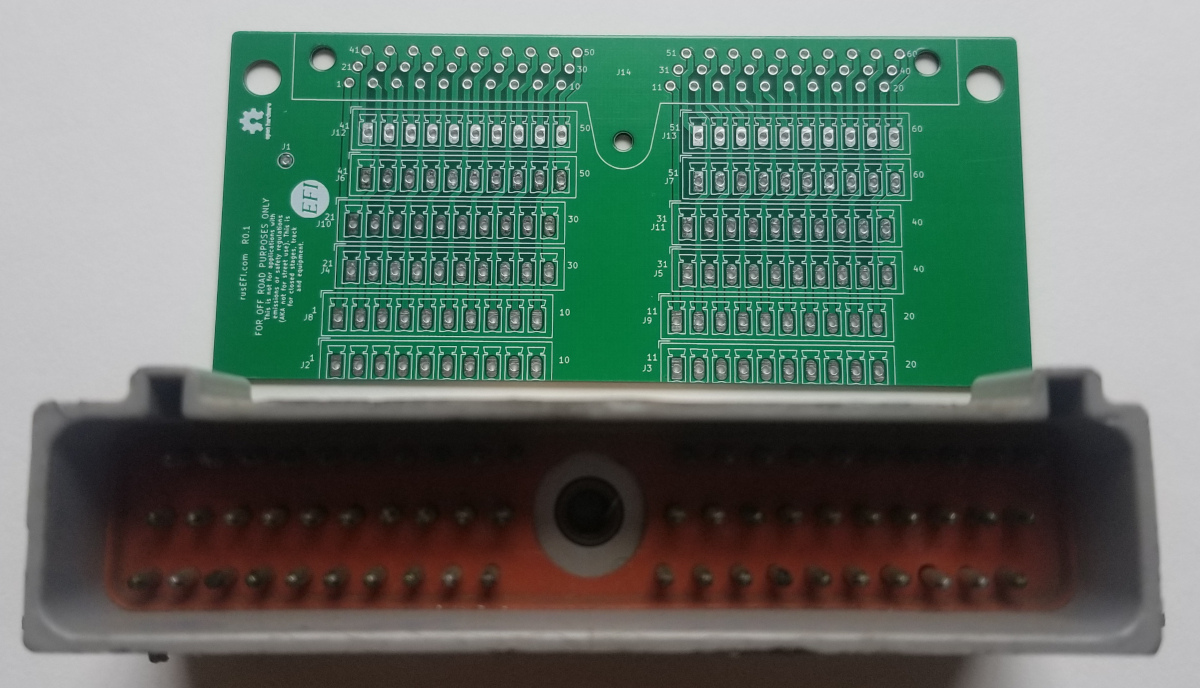 Breakout 60pin EEC-IV, from the project README