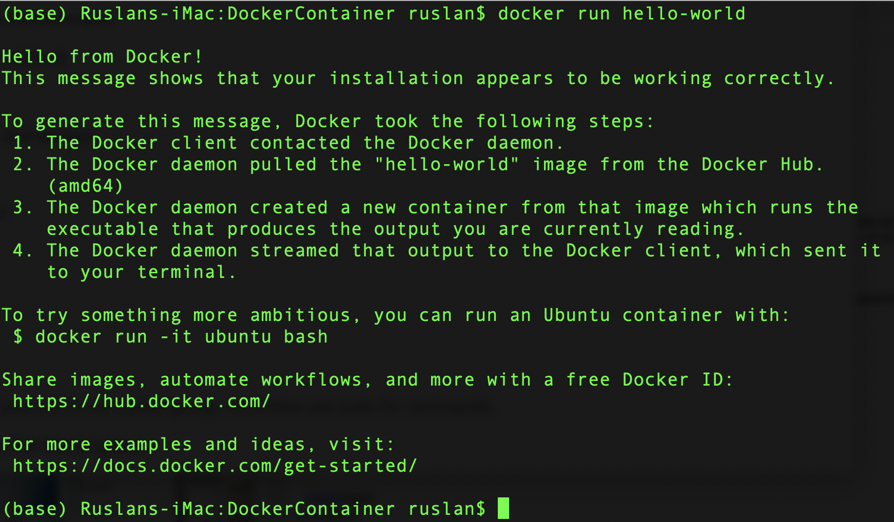 Run name. Docker Run. Docker hello World. Sudo docker Run hello-World. Docker hello World результат.