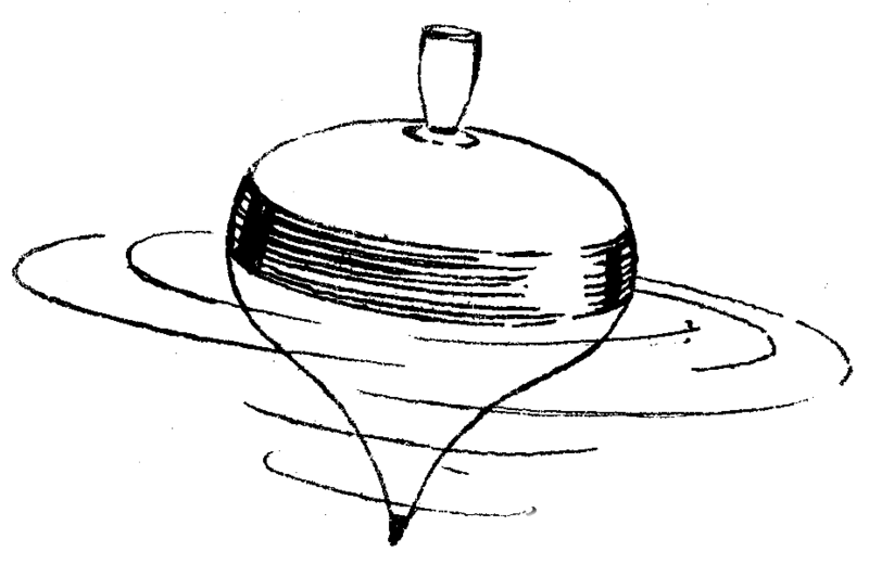 image of a spinning top