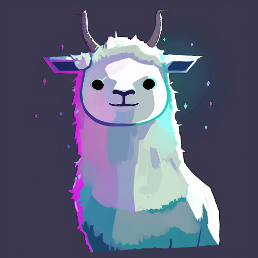 llmcord logo: a vaguely Discord Clyde-looking llama