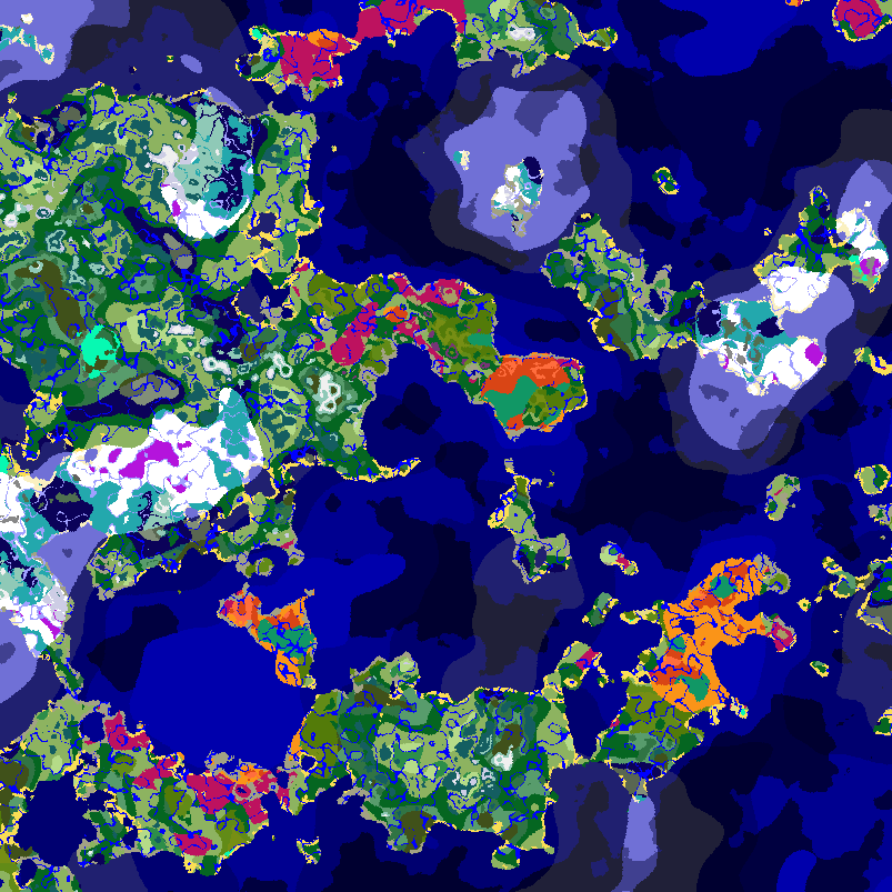 Example biome map