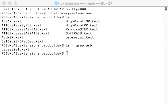 mac-osx-command-line-ch340-list-kext