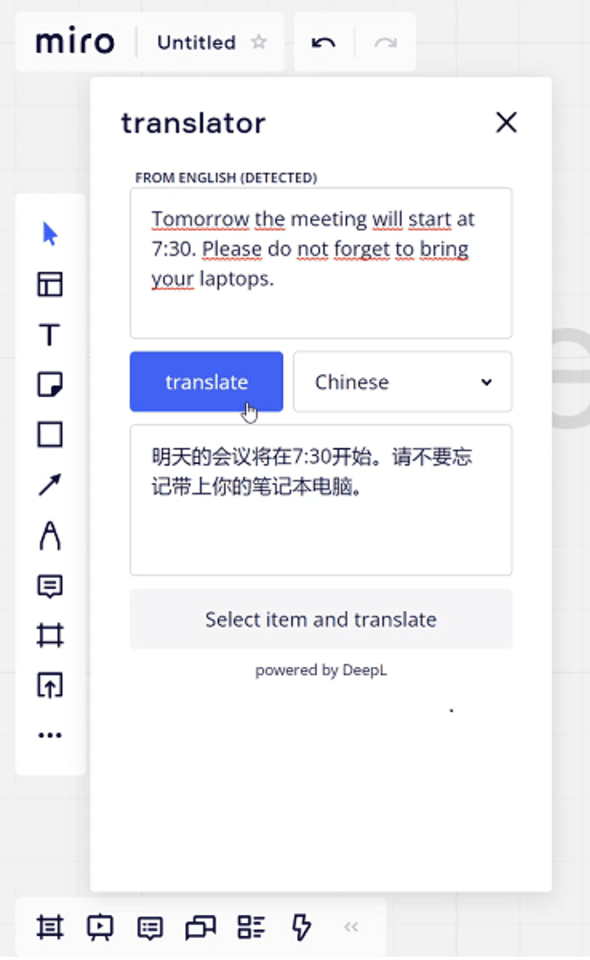 Translator plugin feature 2