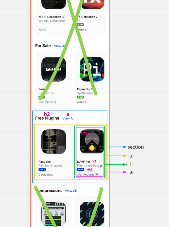 2 van de 6 afbeeldingen van de breakdown van het plugin-scherm