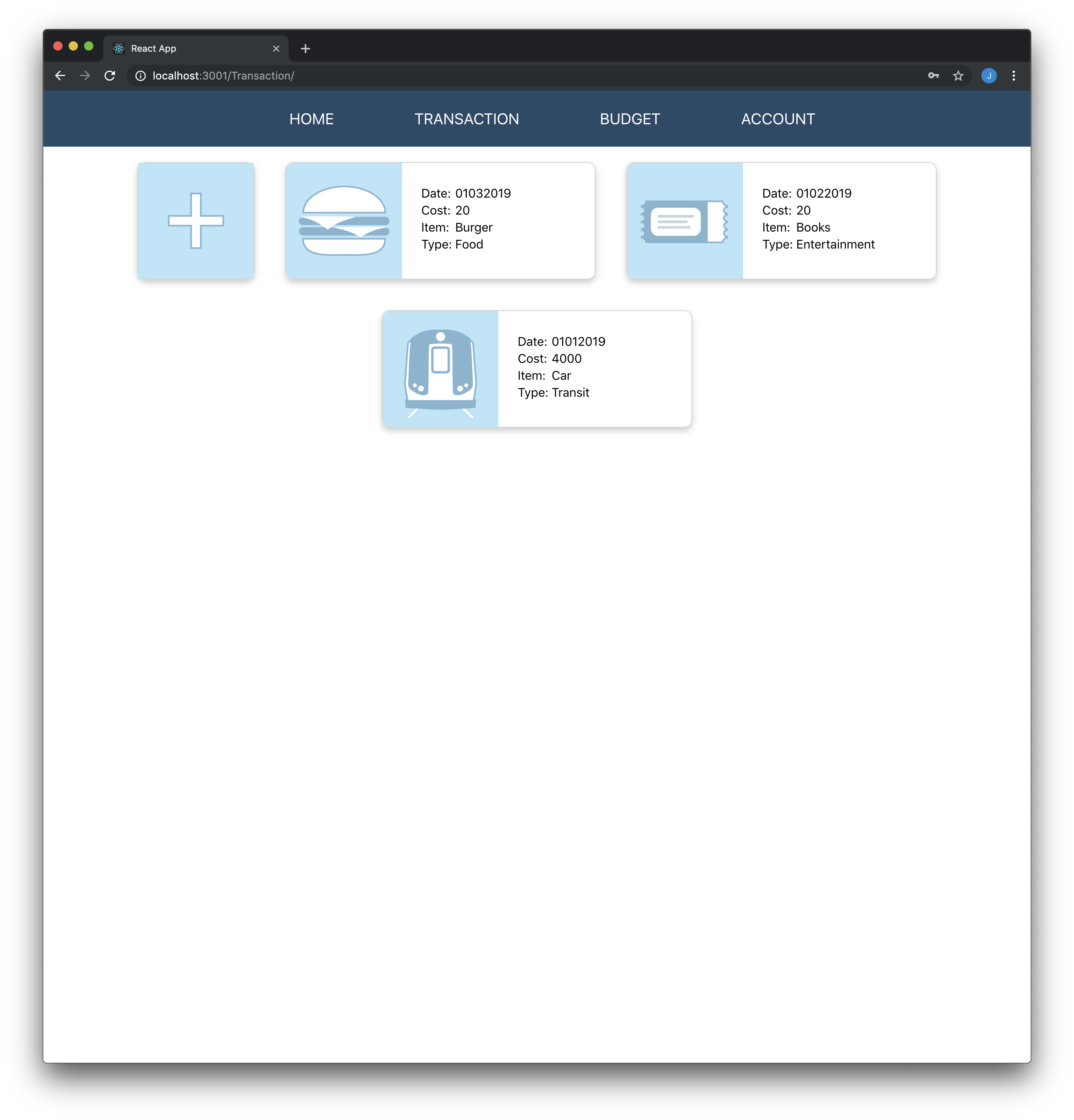 ListTransactions