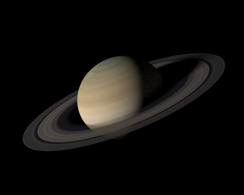 visualizing saturn with R