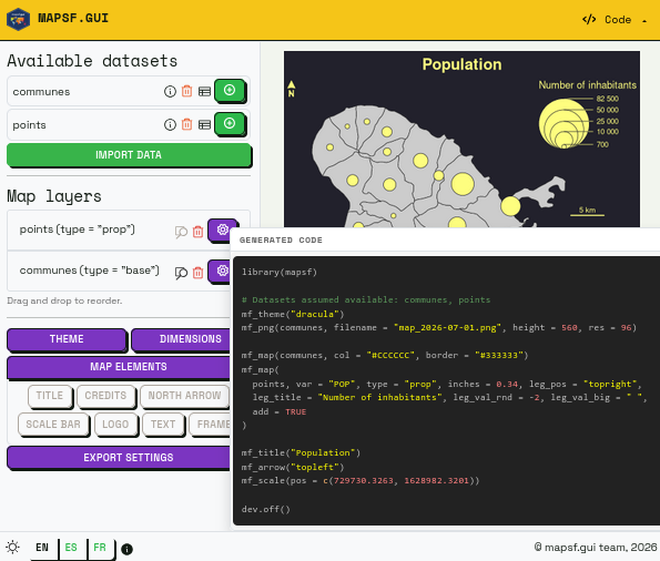 mapsf.gui: a shiny app to make maps with R